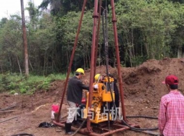 泰国客户钻井施工现场